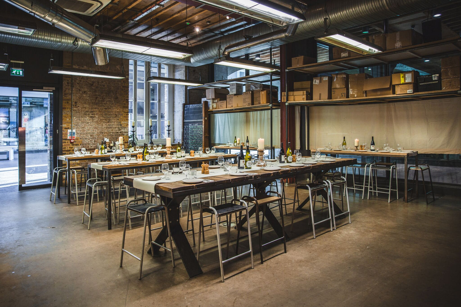 Event space for private hire and group bookings at Caravan King's Cross