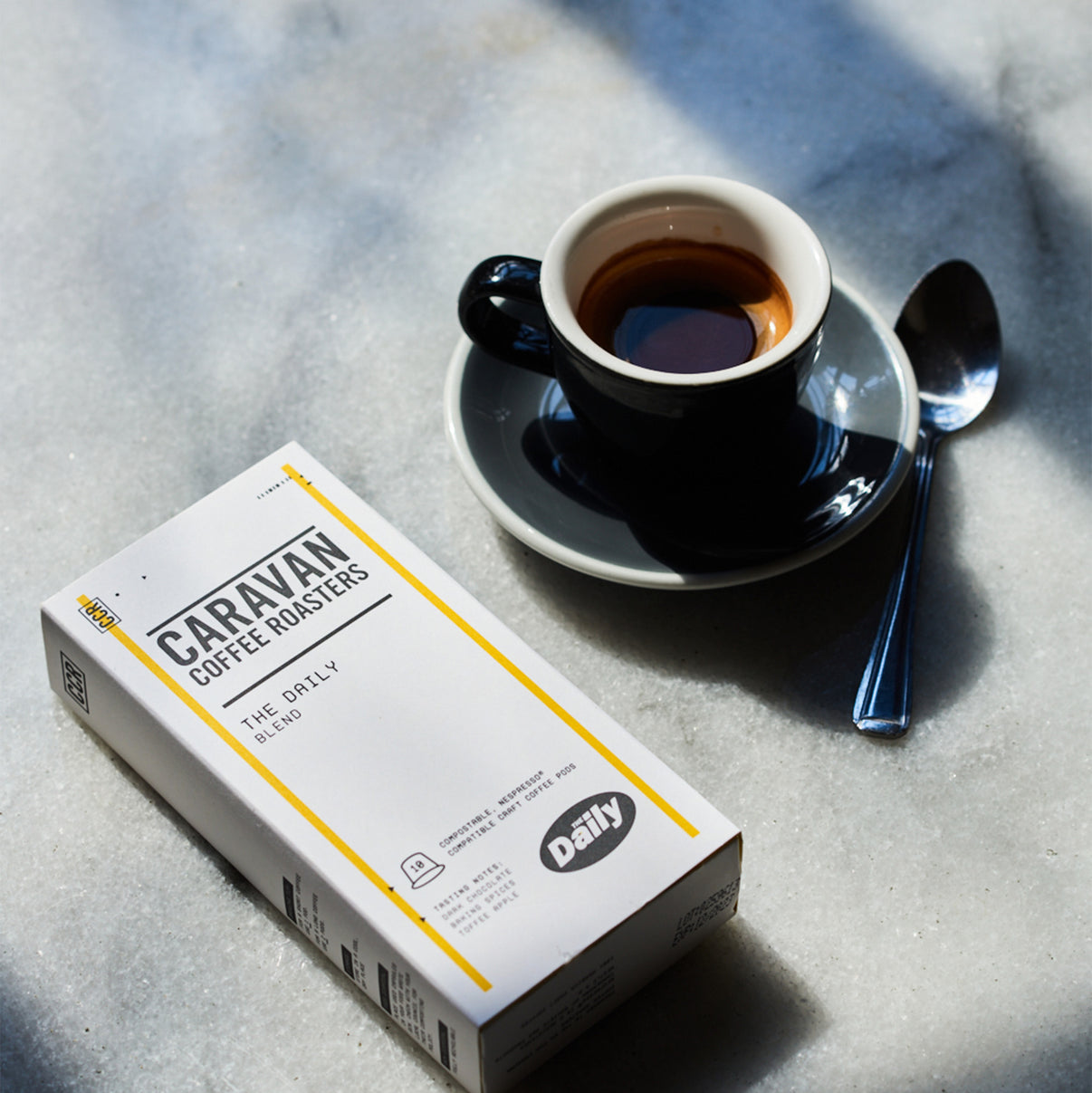 The Daily Coffee Pods Nespresso Compatible Compostable Caravan